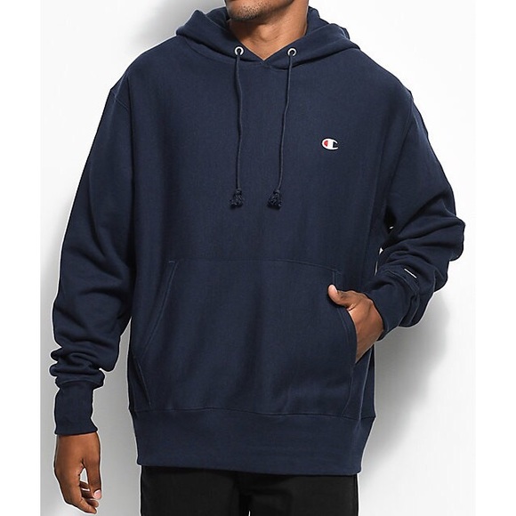 champion navy blue sweater